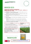 Biocid Eco - AgroSanitario SL