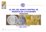 el rol del banco central de reserva en la economía peruana