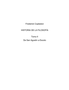 Frederick Copleston HISTORIA DE LA FILOSOFÍA Tomo II De San