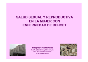 Salud Sexual y Reproductiva en la Mujer con Enfermedad de Behçet