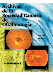 AÑO 2001 Número 12 - Sociedad Canaria de Oftalmología