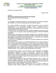 Florencia, 9 de Abril del 2014 Oficio No. 036 Señores Secretaría de