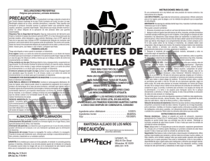 paquetes de pastillas