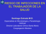 RIESGO DE INFECCIÓNES EN EL TRABAJADOR DE LA SALUD