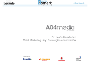 Dr. Jesús Hernández Mobil Marketing Hoy: Estrategias e Innovación