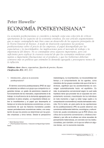 Economía postkeynesiana