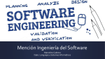 Especialidad: Ingeniería del Software