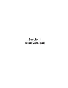 Sección I Biodiversidad - Sisbib