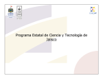 Programa Estatal de Ciencia y Tecnología de Jalisco
