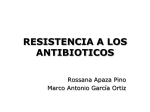 resistencia a los antibioticos