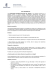 nota informativa - CEIP Virgen del Rosario, Pozo Cañada
