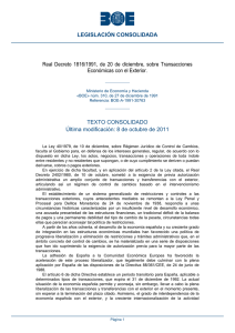 Real Decreto 1816/1991, de 20 de diciembre, sobre