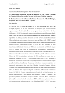 Virus Zika (ZIKV) - Asociación Argentina de Microbiología