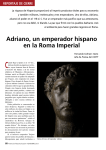 REPORTAJE DE CIERRE Adriano, un emperador hispano en la
