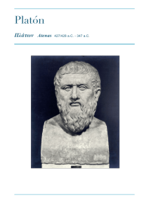Platón tema - filosofiaieslaorden