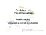 Procesadores multithreading