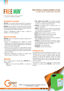 Libera el f&oacute;sforo y el potasio contenidos en el suelo