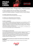 Coca-Cola Zero: Preguntas y Respuestas - Coca