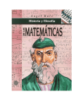 Historia y filosofía de las matemáticas (Ruiz, A)