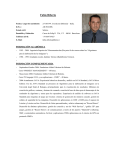 Spanish CV - Dipartimento di Matematica