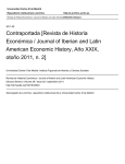 Revista de Historia Económica / Journal of Iberian and Latin