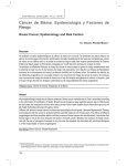 Cáncer de Mama. Epidemiología y Factores de Riesgo