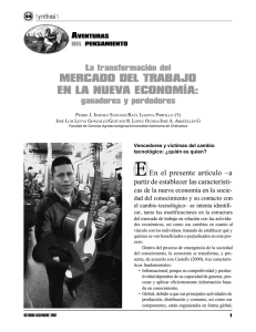 mercado del trabajo en la nueva economía