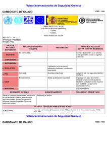 CARBONATO DE CALCIO (pdf ,125 Kbytes)