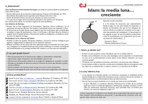 Guía de trabajo - Cuaderno 197: Islam: la media luna... creciente