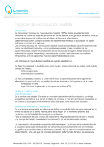 Técnicas de reproducción asistida