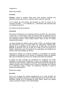 Locutor - Sociedad Española de Microbiología