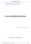 Curso de Mistica del Islam - Parroquia del Inmaculado Corazón de