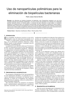 Uso de nanopartículas poliméricas para la eliminación de