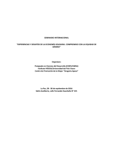 Programa del seminario internacional