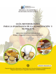 guía metodológica para la enseñanza de la alimentación y nutrición