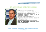 dr. juan enrique sepúlveda rodrigo - Hospital Clínico Universidad de