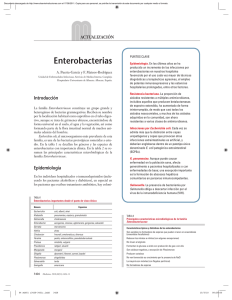 Enterobacterias - Facultad de Medicina UNAM