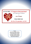 Acta Volumen III