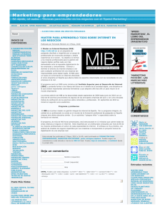 Marketing para emprendedores