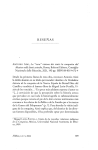 RESEÑAS Nazionale delle Ricerche, 2001, 190 pp. ISBN 88