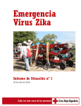Informe de Situación nº1- Emergencia Virus Zika