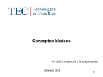 01a-conceptos básicos - Instituto Tecnológico de Costa Rica