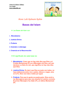 Bismi Lahi Rahmáni Rahim Bases del Islam