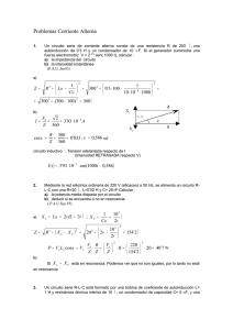 Problemas Corriente Alterna