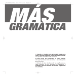 MAS GRAMATICA Aula int4 - Marta Mas. Tu profesora de español