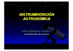 Instrumentación astronómica - Mi portal