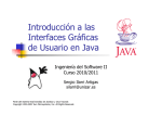 Introduction to Graphical User Interfaces in Java - Introducción