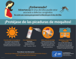 ¿Embarazada? Advertencia: El virus del Zika puede estar asociado