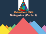 Clase ppt Triángulos 1