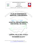 plan de contigencia virus del chikungunya hospital departamental